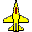 F16 RED Airplane Mouse Cursor pointer (LINK Cursor)