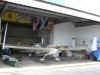 LongEZ and Cozy Share a Hangar